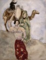 Eliezer and Rebecca contemporary Marc Chagall